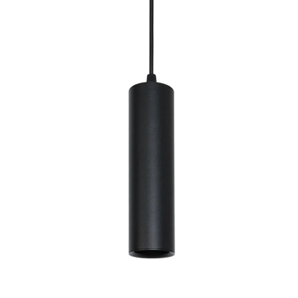 Tuve Pendant Light in Black, White, Brass or Chrome