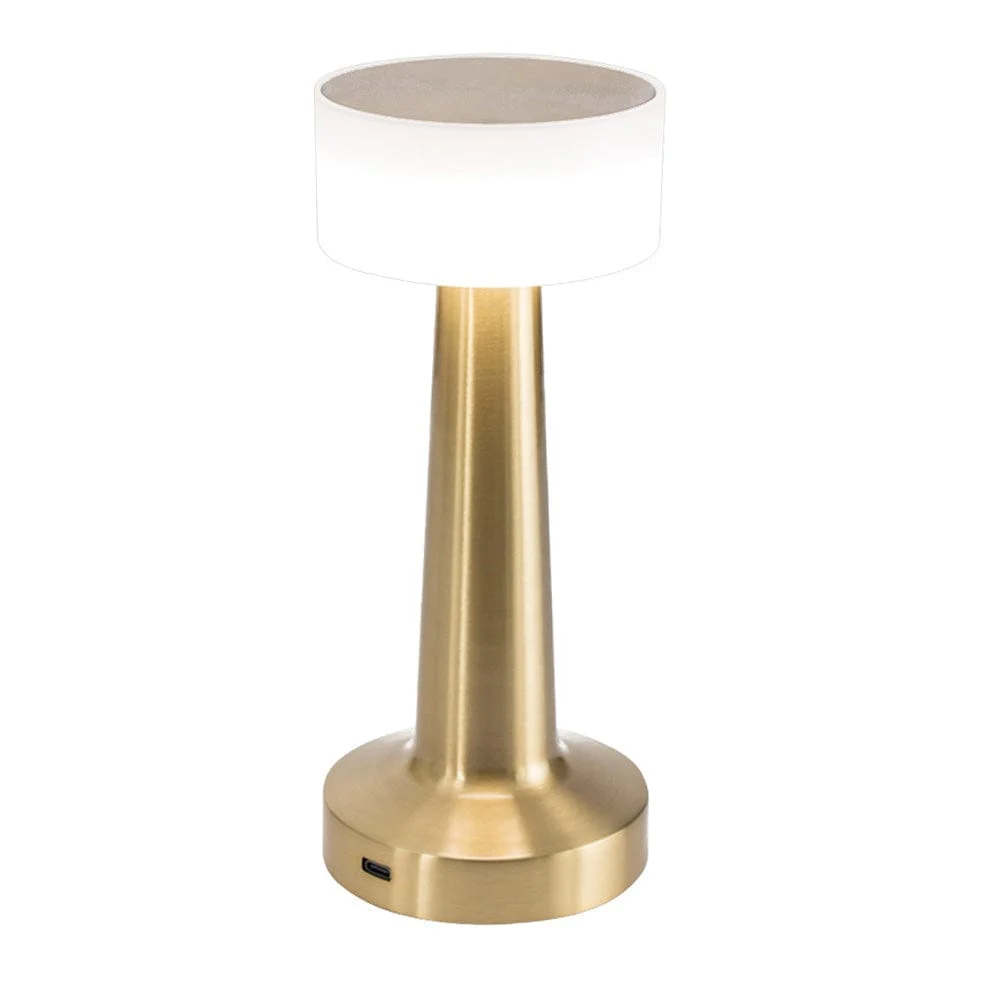 Pia Rechargeable Metal Table Lamp