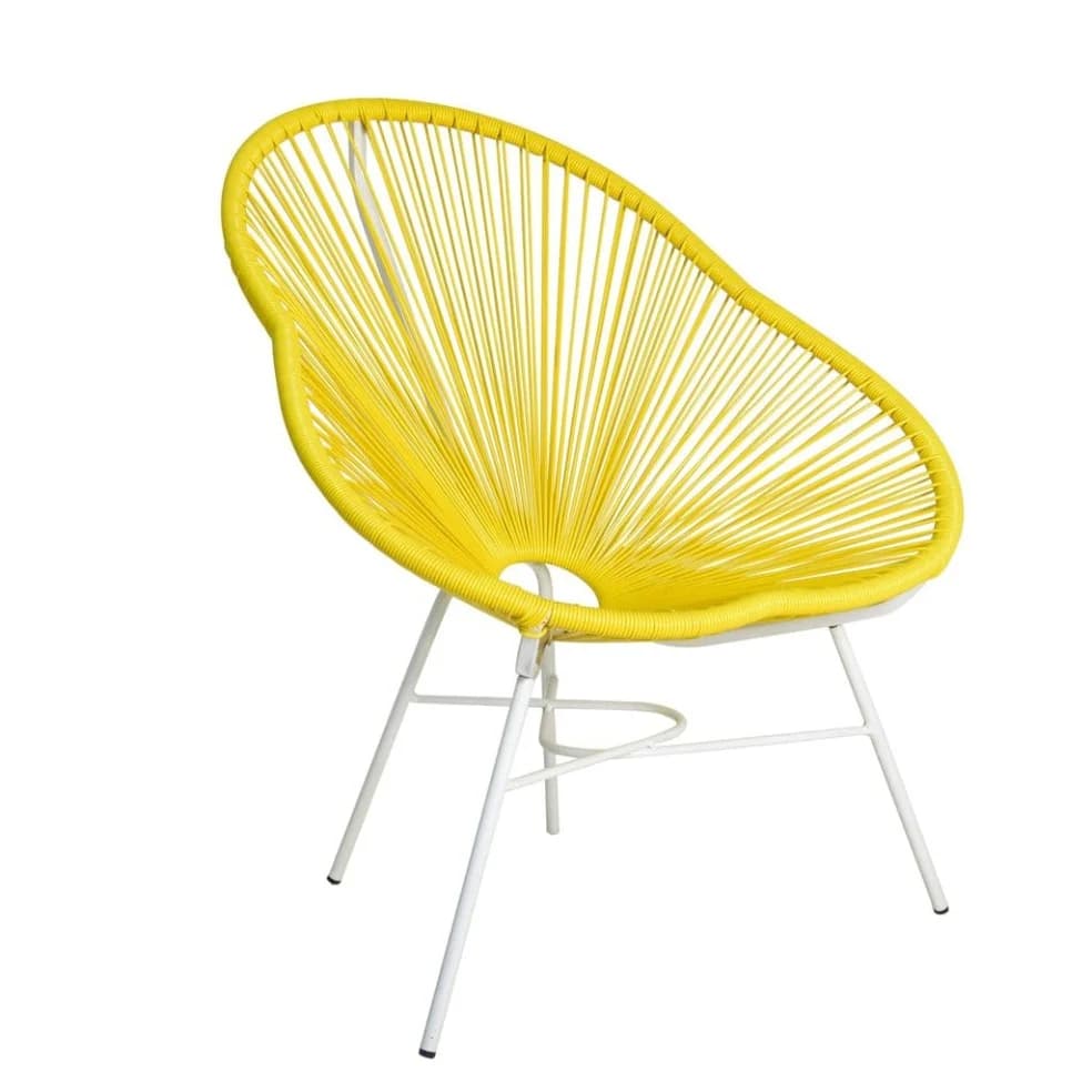 Wicker Chair - Steel