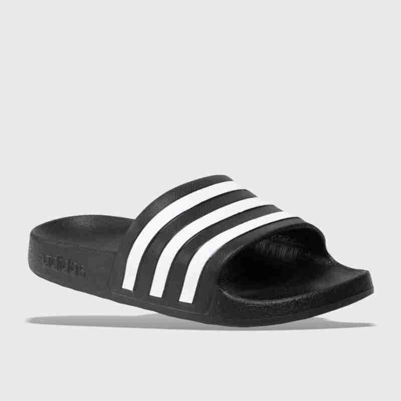 Adidas Adilette Aqua Slides Black