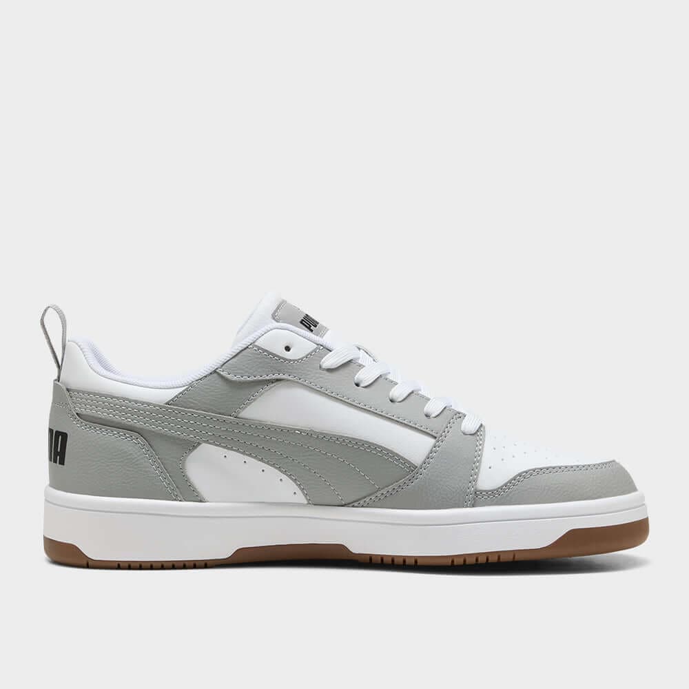 Puma Mens Rebound V6 Low sneakers Grey
