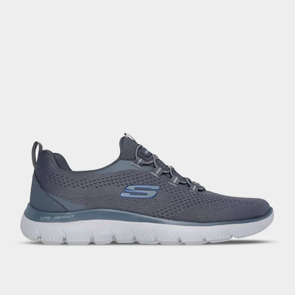 Skechers Mens Summits Sneakers Grey