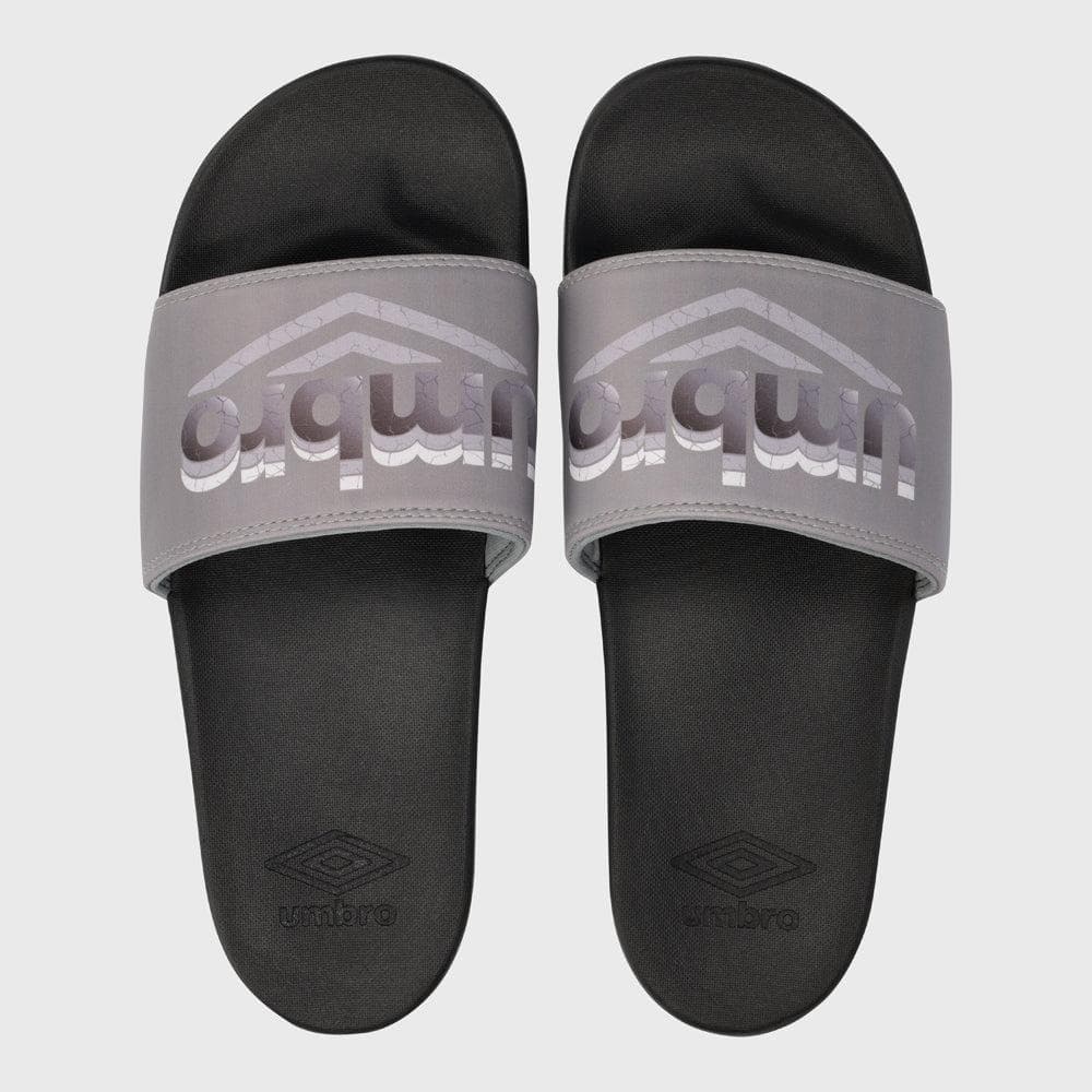 Umbro Mens Slide Sandals Grey