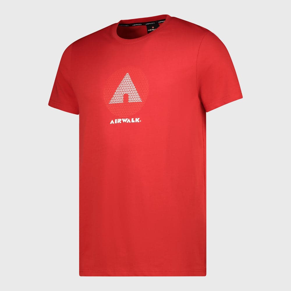 Airwalk Mens Ollie Tee Red