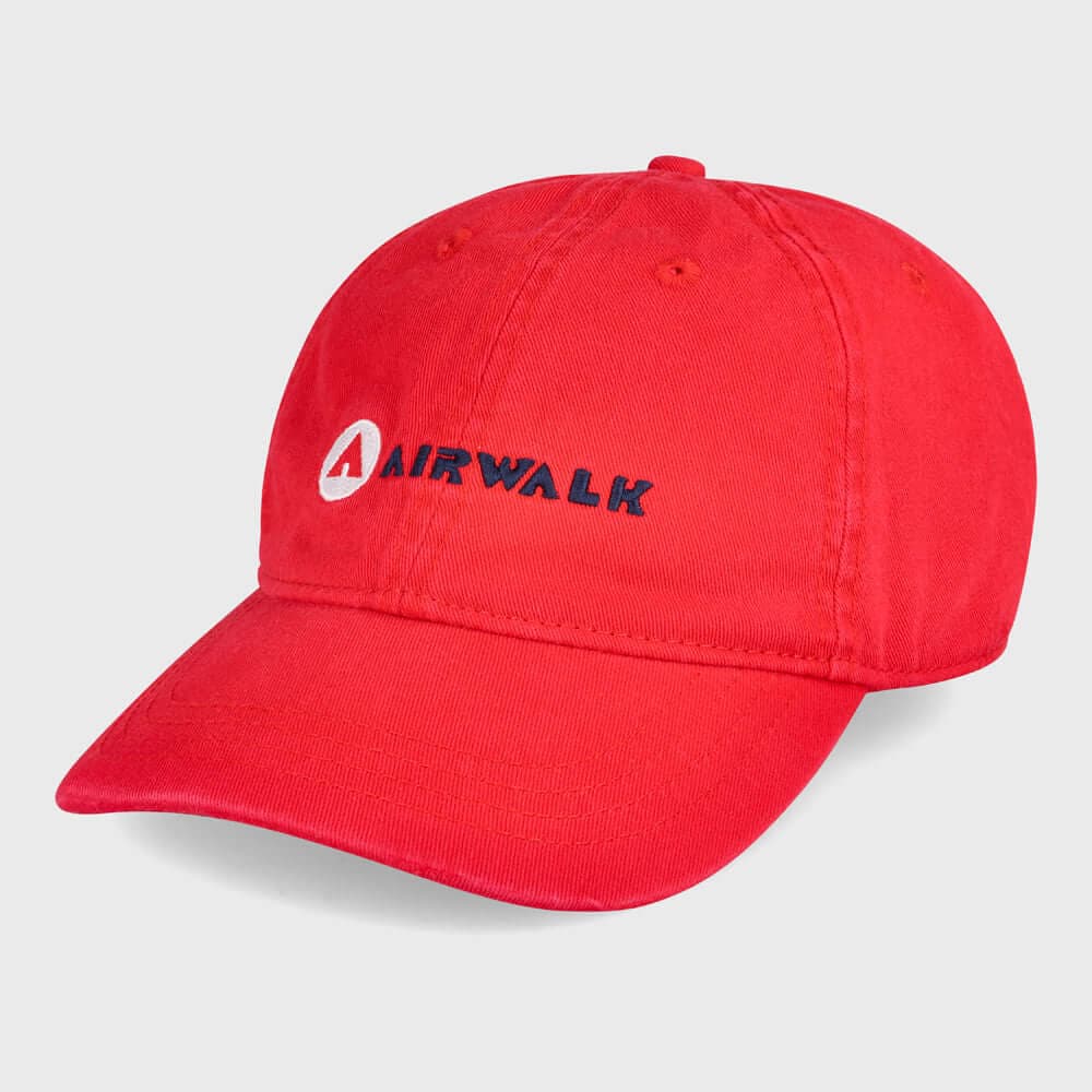 Airwalk Linear Logo Dad cap Red