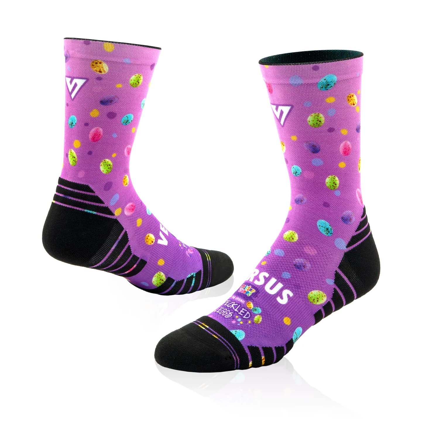 Speckled Eggs Active Crew Socks