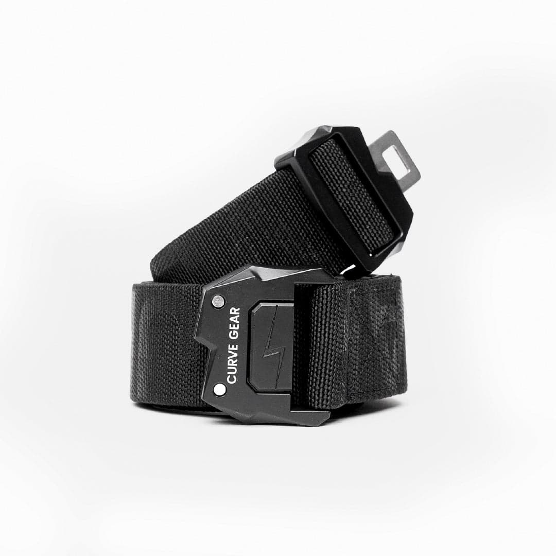 W.O.R.K Elasticated Belt Black