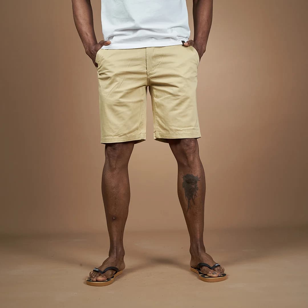 Metal Shorts Stone
