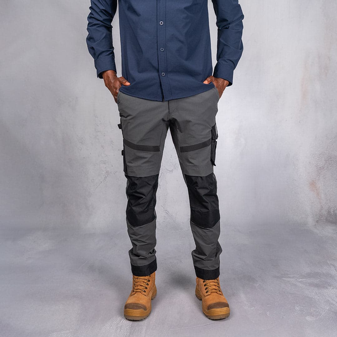 W.O.R.K 4-Way Stretch Utility Pants Charcoal
