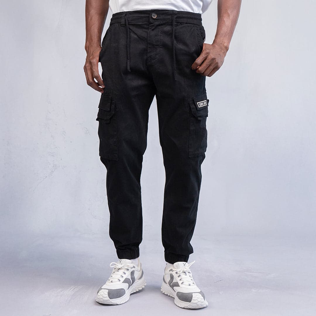 Rivet Jogger Black