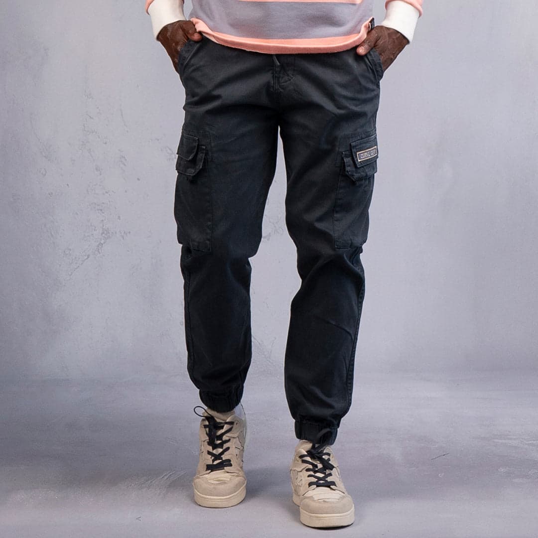 Rivet Jogger Gunmetal
