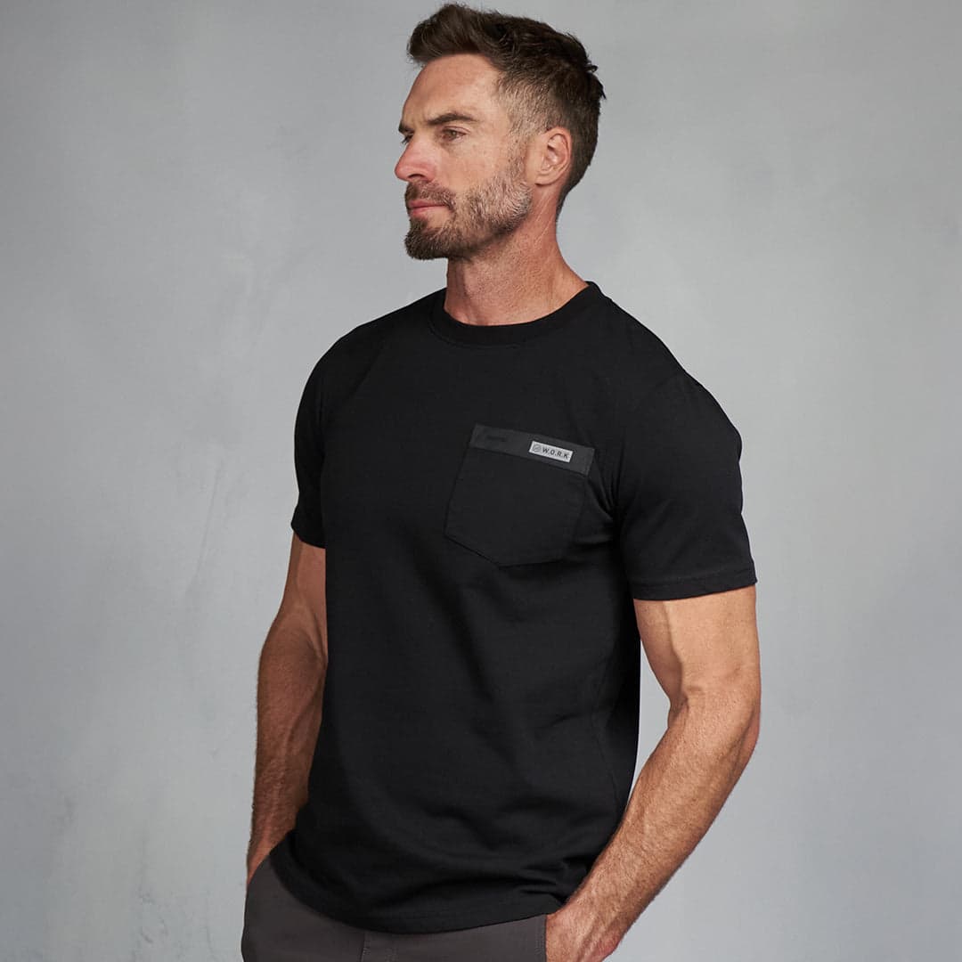 W.O.R.K Technical T-Shirt Black