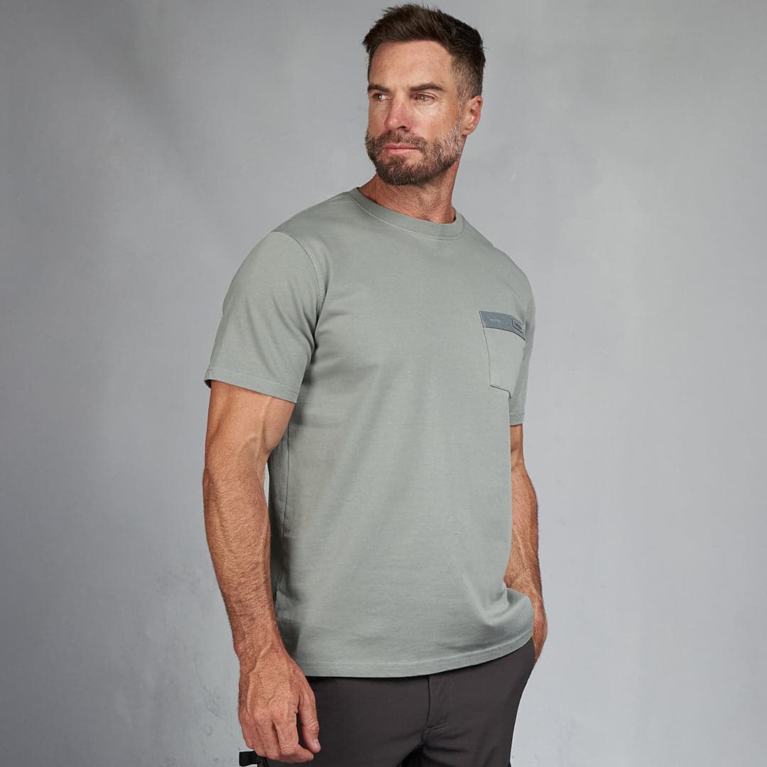 W.O.R.K Technical T-Shirt Light Grey