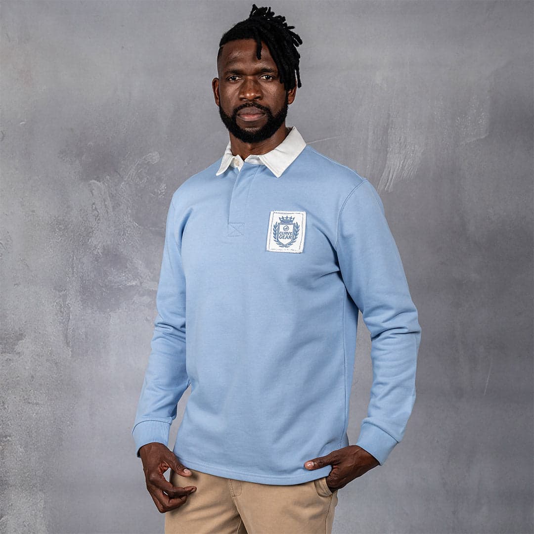 Hero Rugby Polo Light Blue