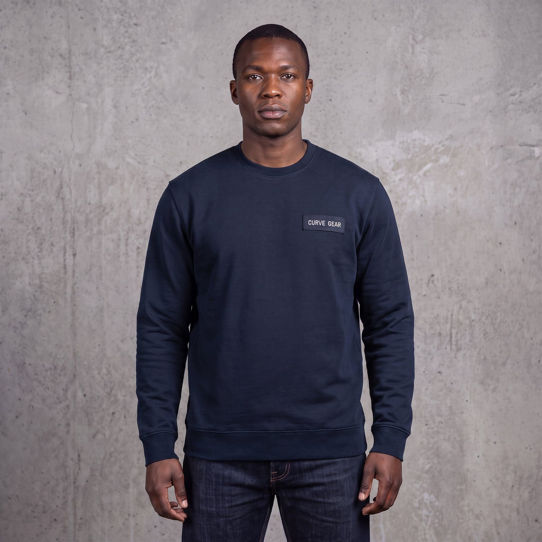 Lightweight Crew Neck Navy