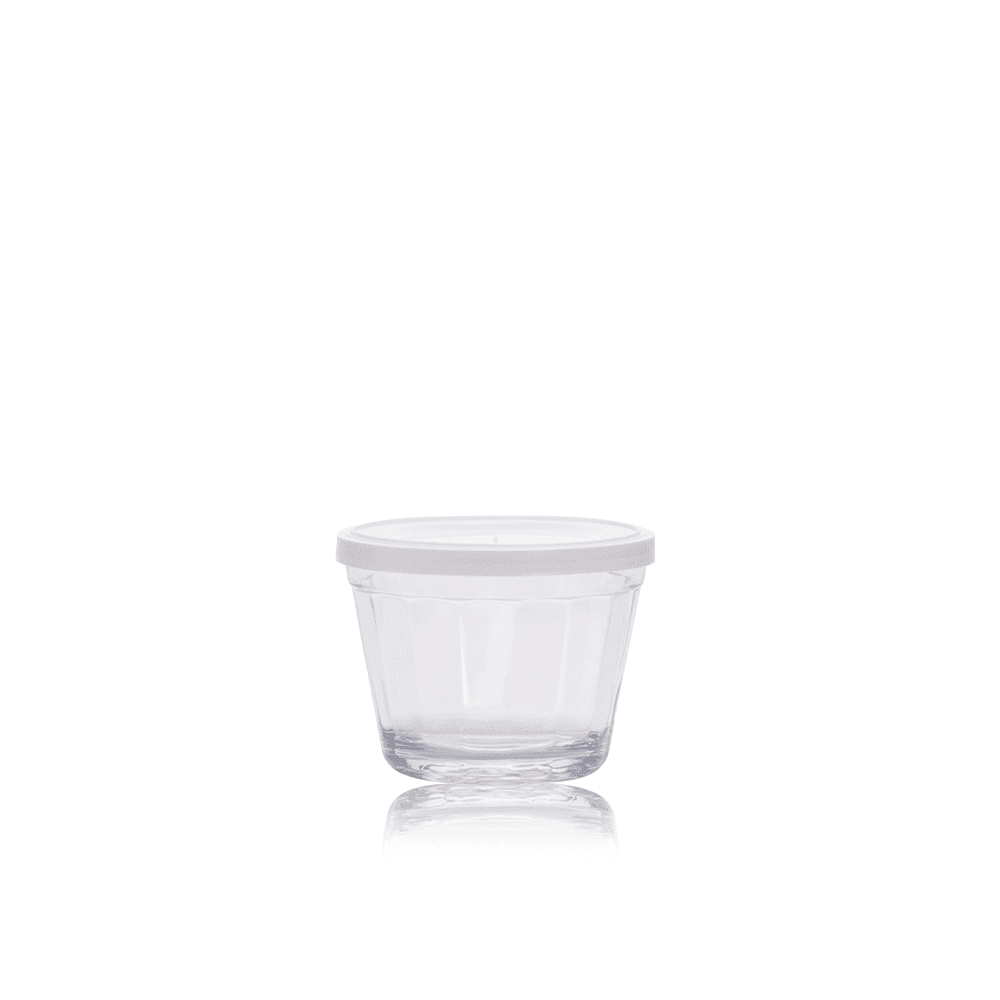 Americano Small Bowl 150ml with White Lid