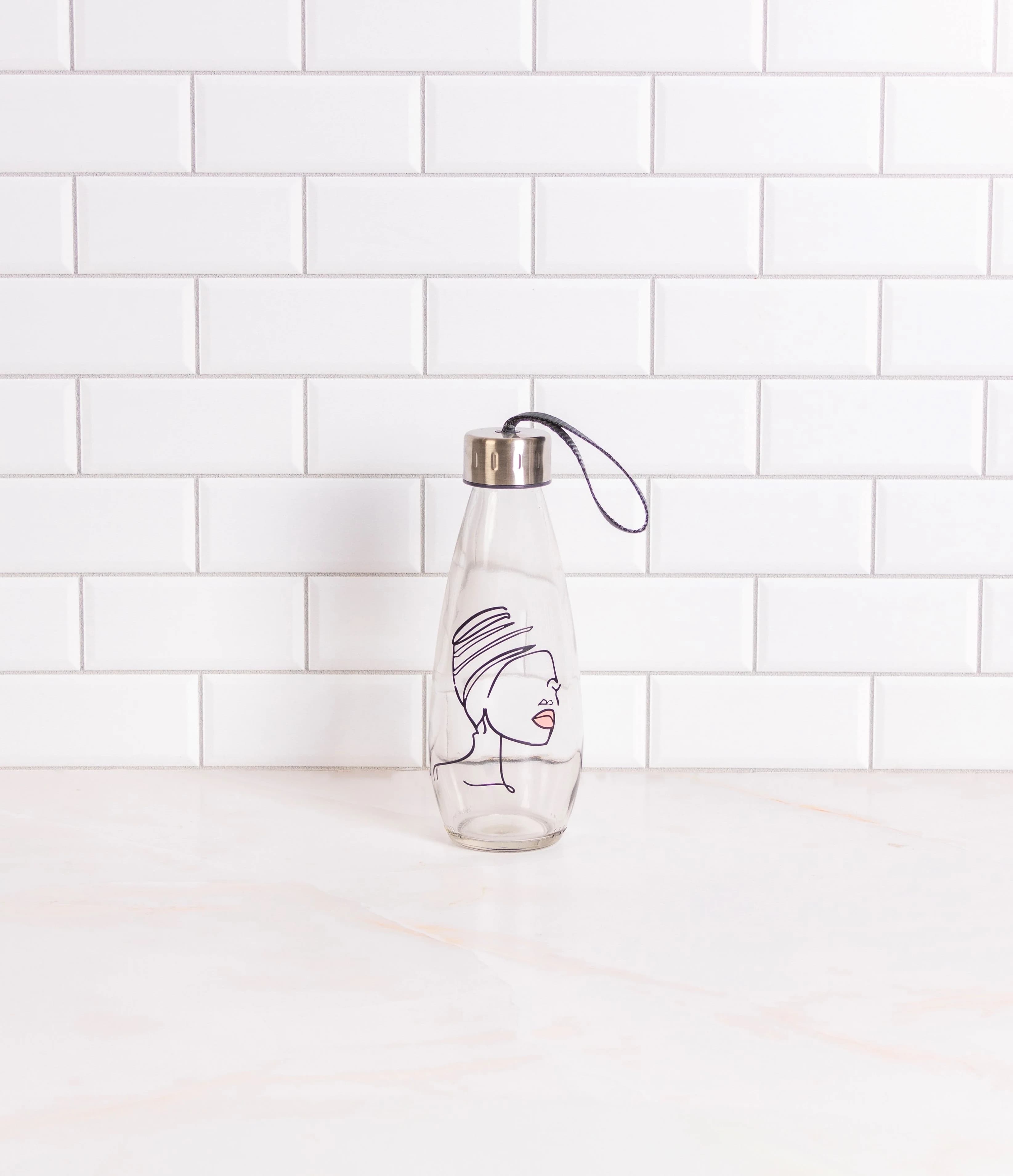 Consol Glass She Wrap With Handle Lid 500ml