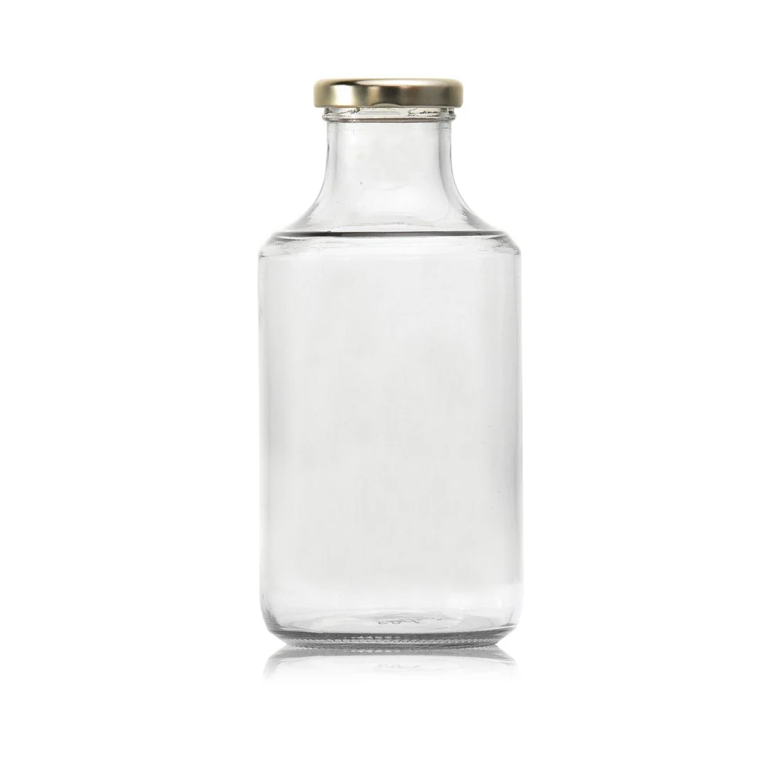 Blanca Sauce Glass Bottle 500ml with Gold lid