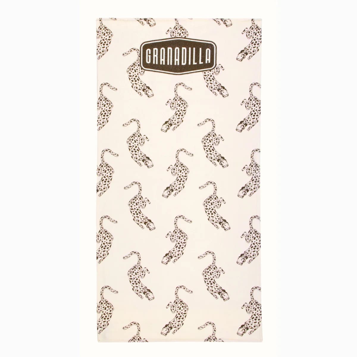 Beach Towel | Leopard / Cream