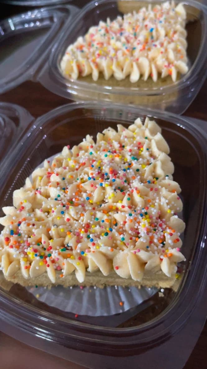 Birthday Cake Slice | Sugar Free Low Carb