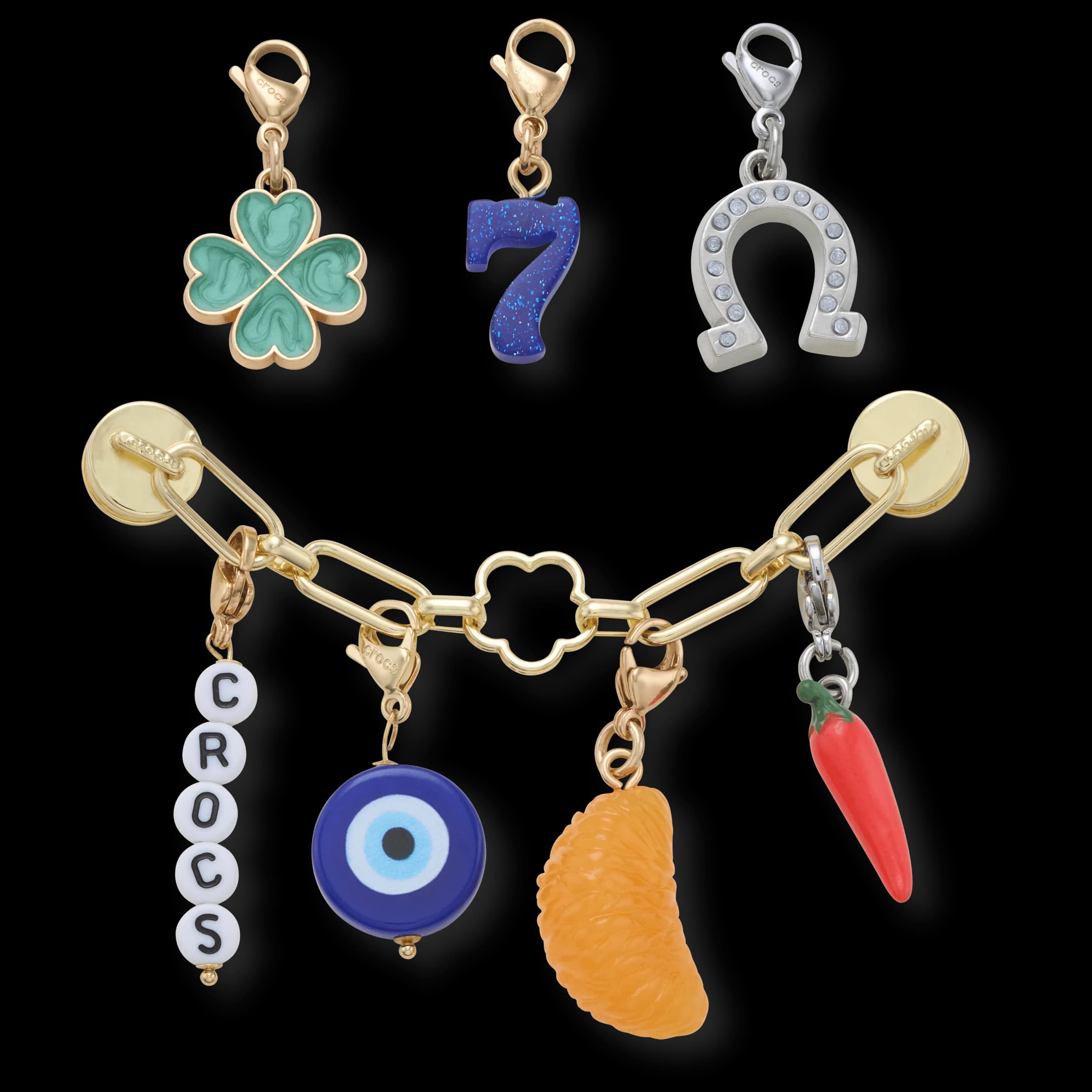 Adjustable Charm Chain Lucky Jibbitz