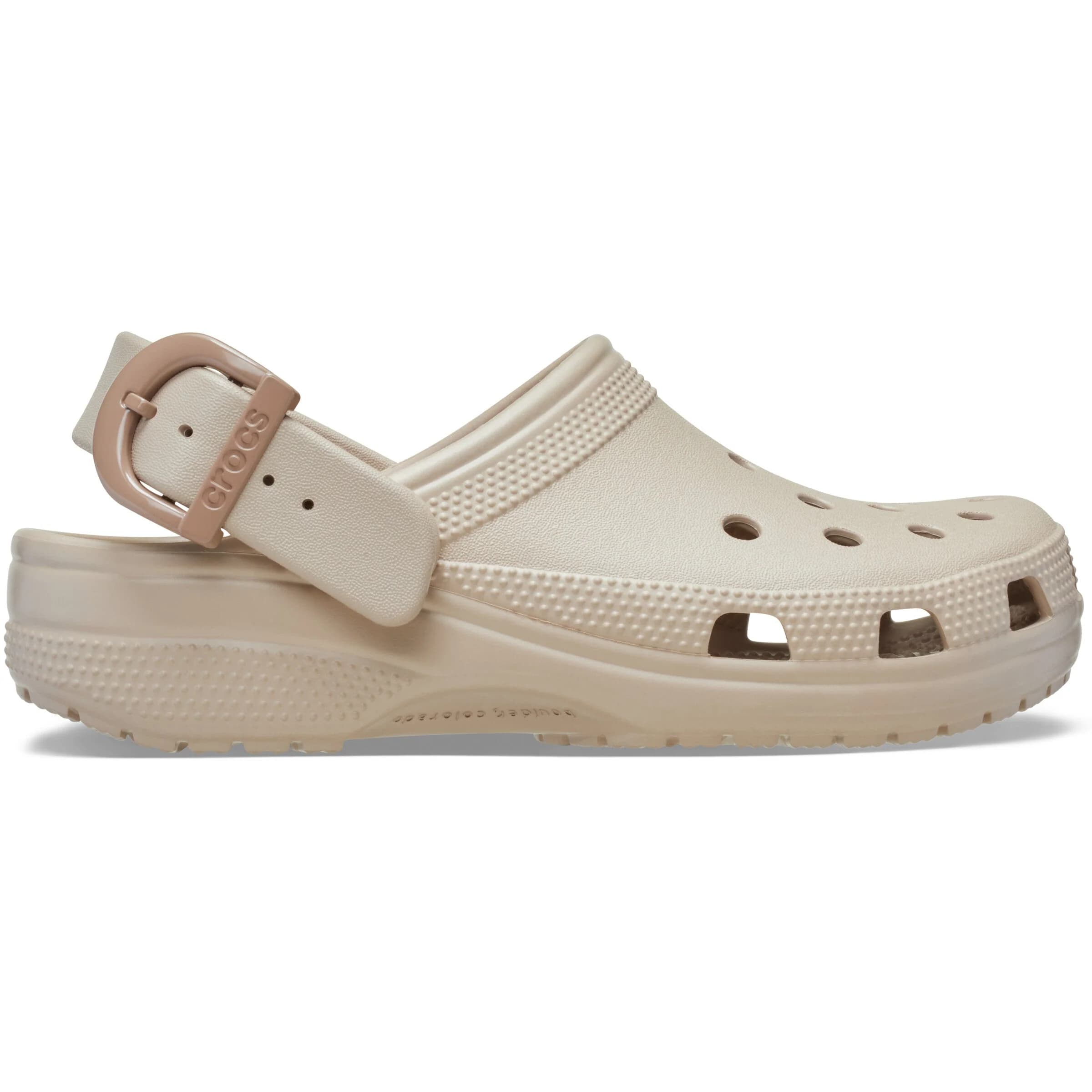 Classic Enamel Buckle Clog
