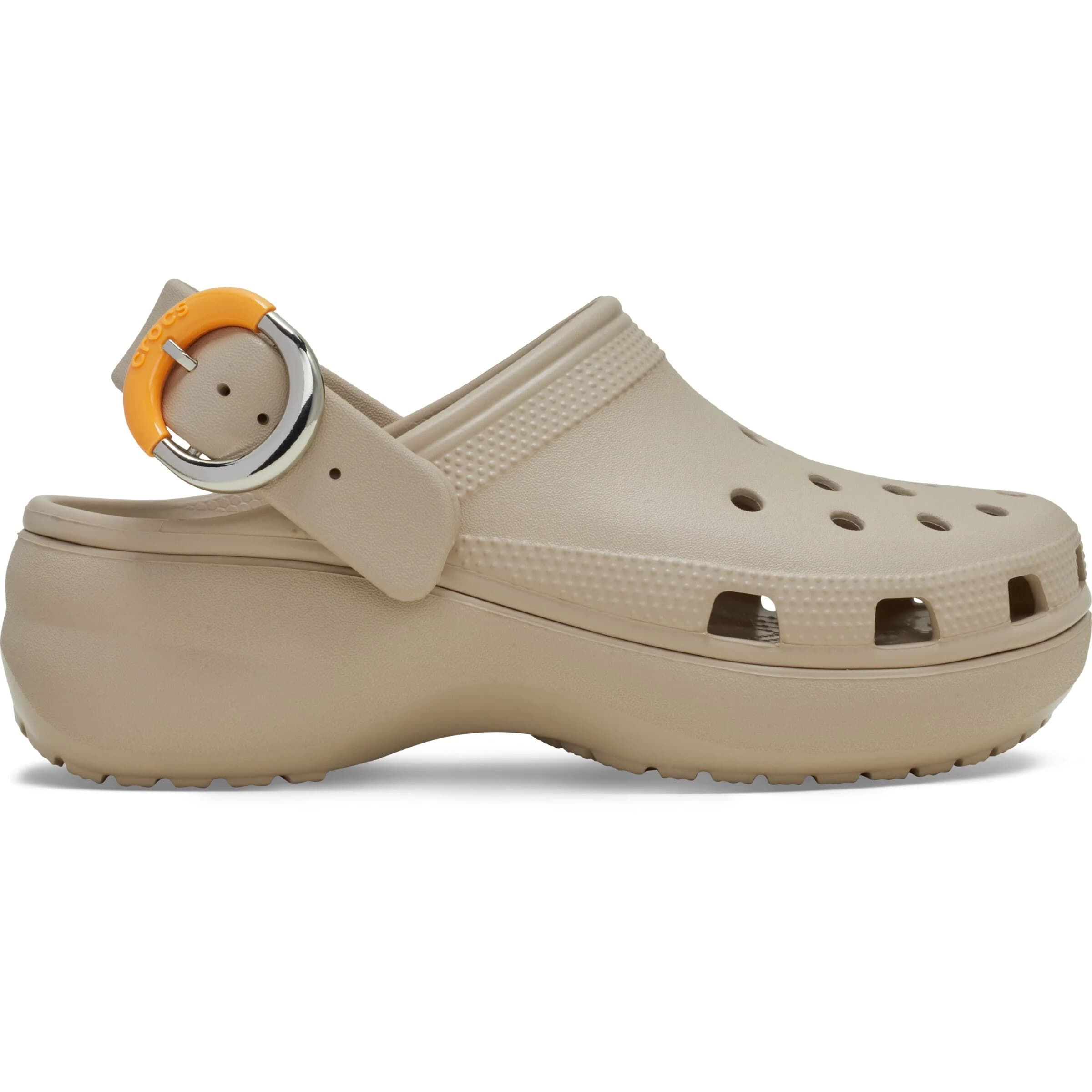 Classic Platform Dipped Buckle Clog