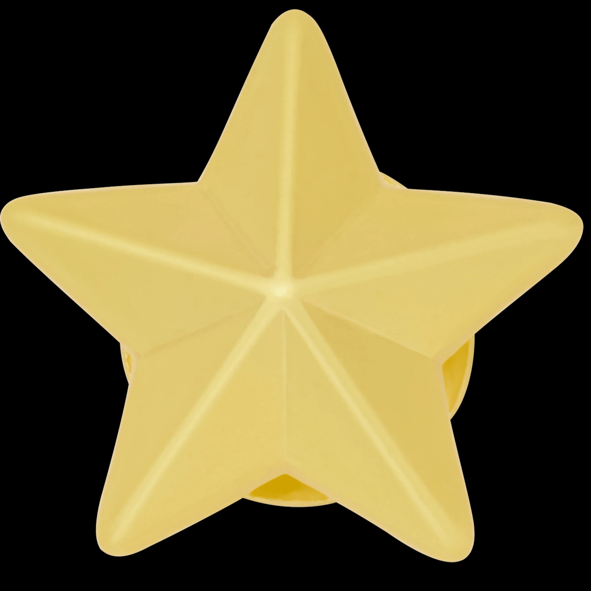 Gold Soft Star Jibbitz