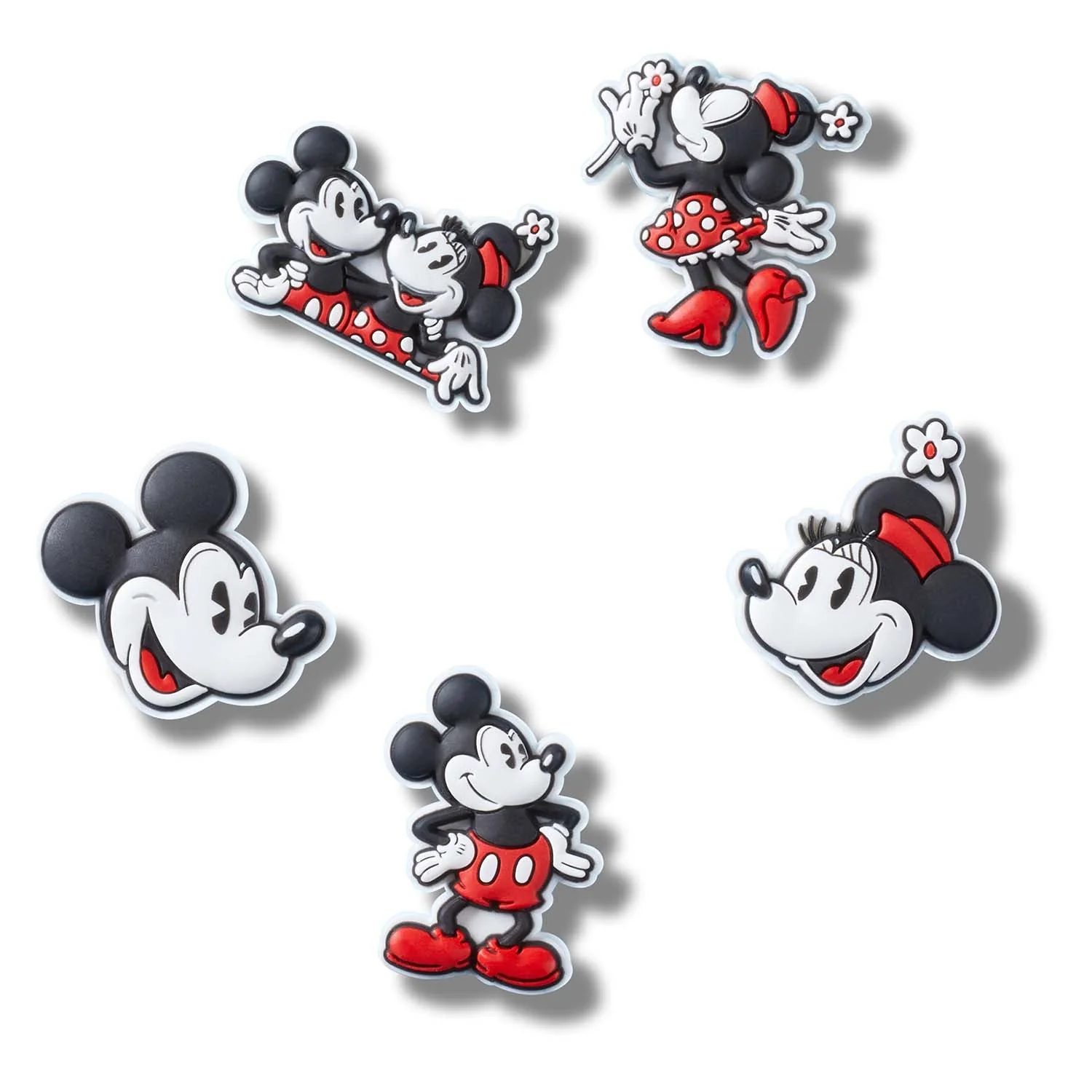 Mickey and Minnie 5 Pack Jibbitz