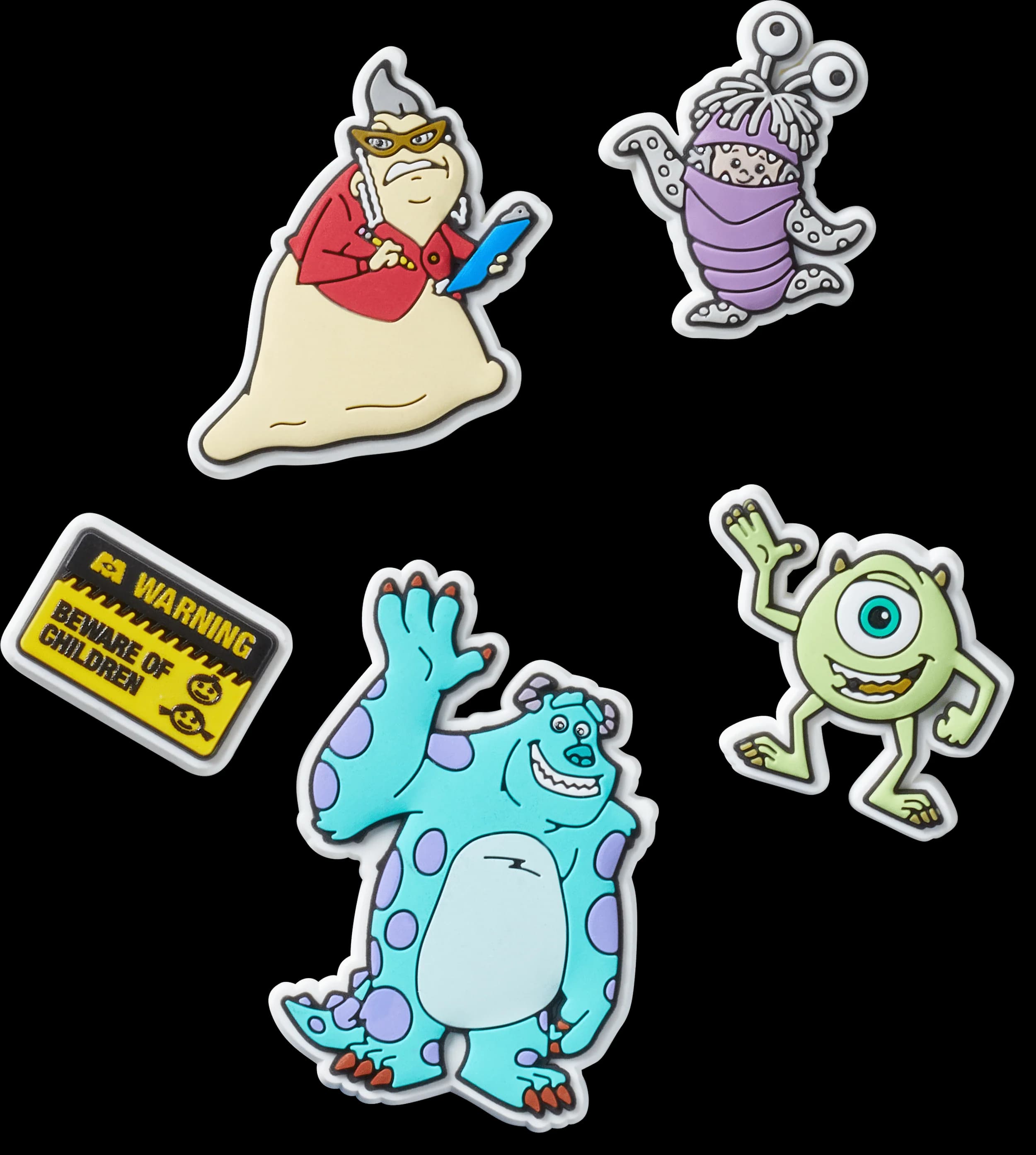 Monsters Inc 5 Pack Jibbitz