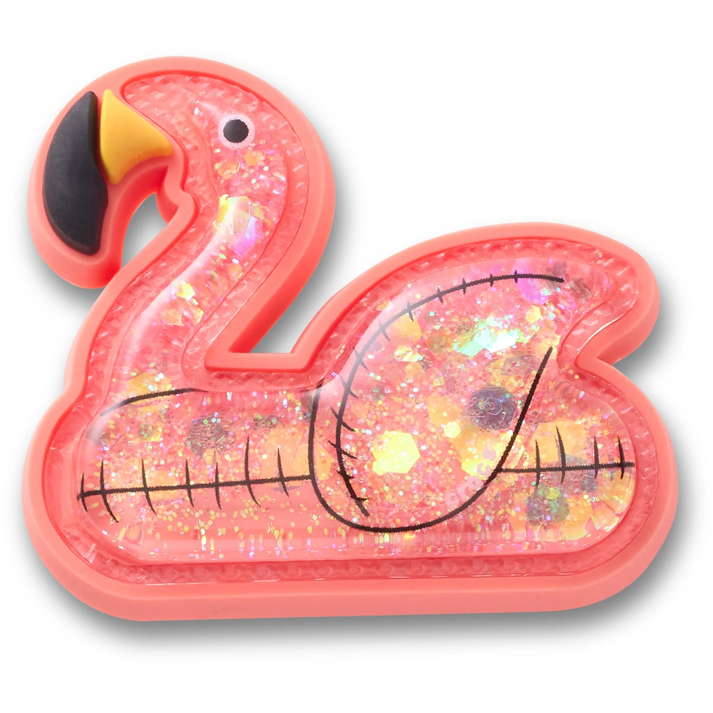 Squish Flamingo Floatie Jibbitz