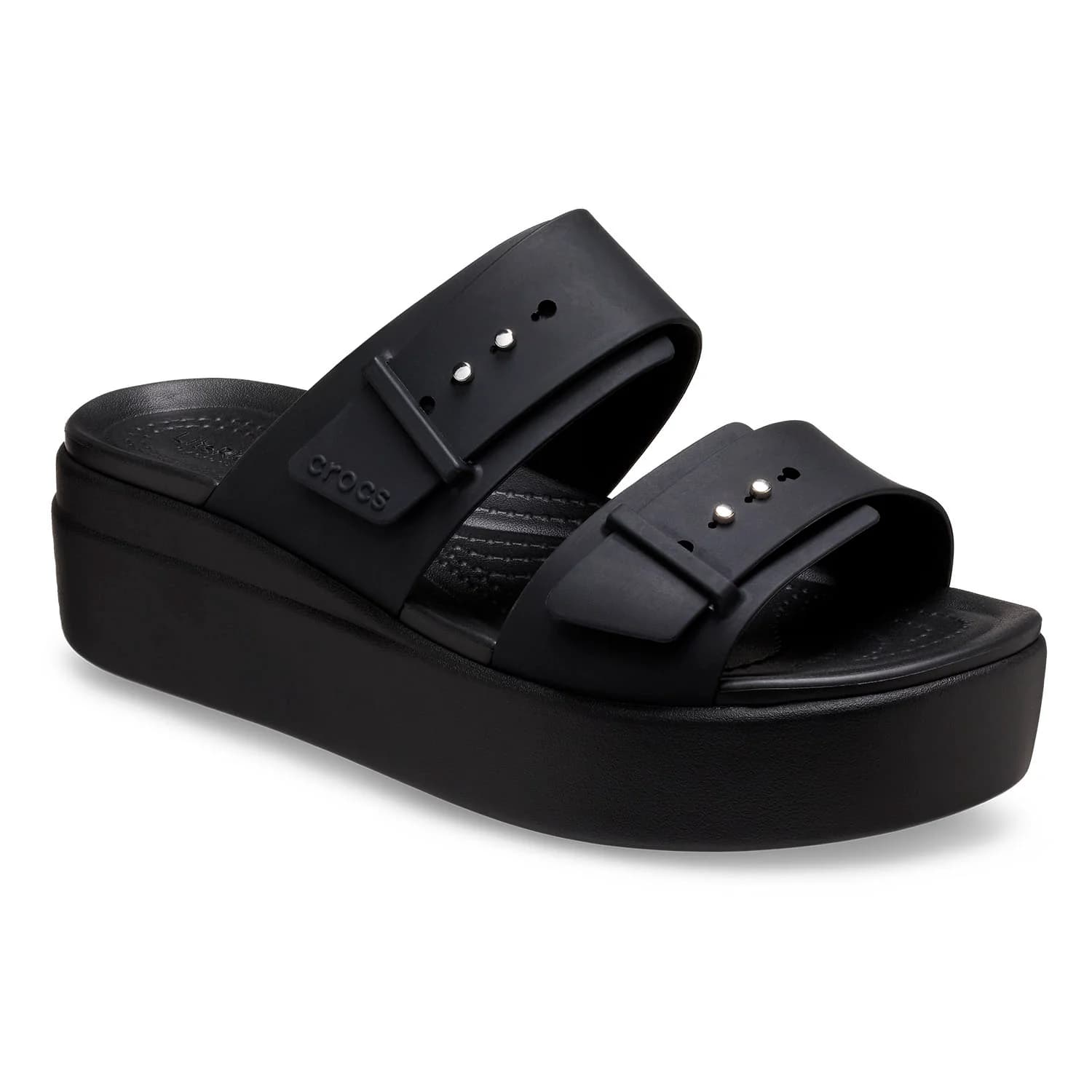 Brooklyn Buckle Low Wedge