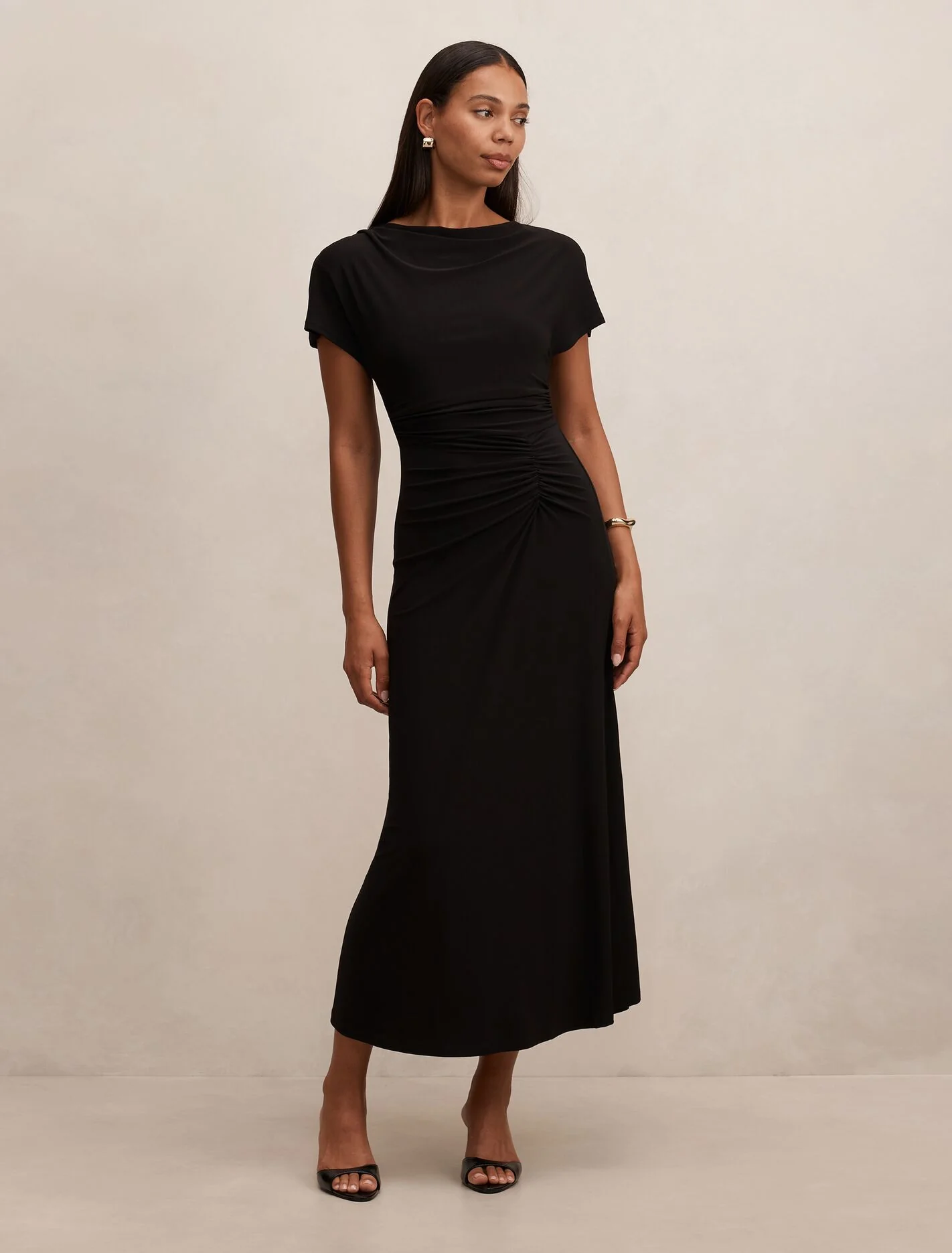 Tahnee Grown On Sleeve Maxi Dress