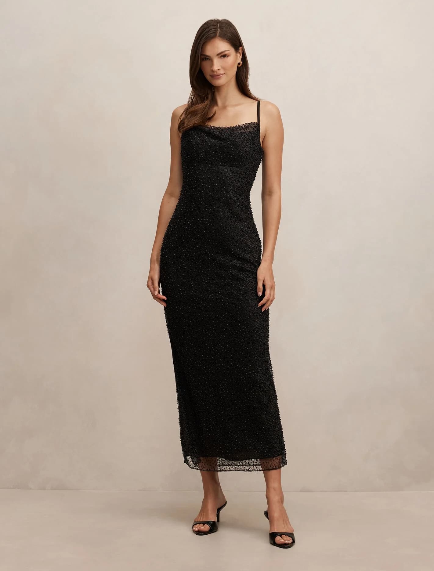 Beatrix Beaded Cami Midi Dress