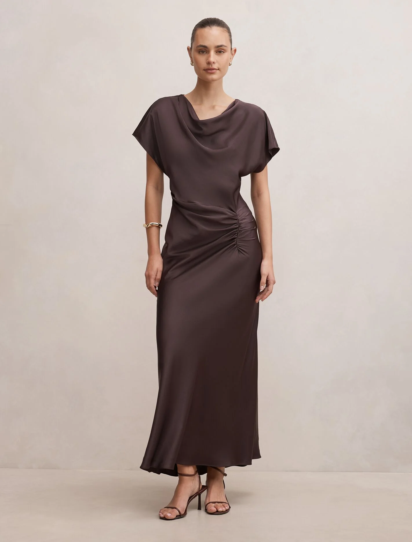 Ada Grown On Sleeve Maxi Dress