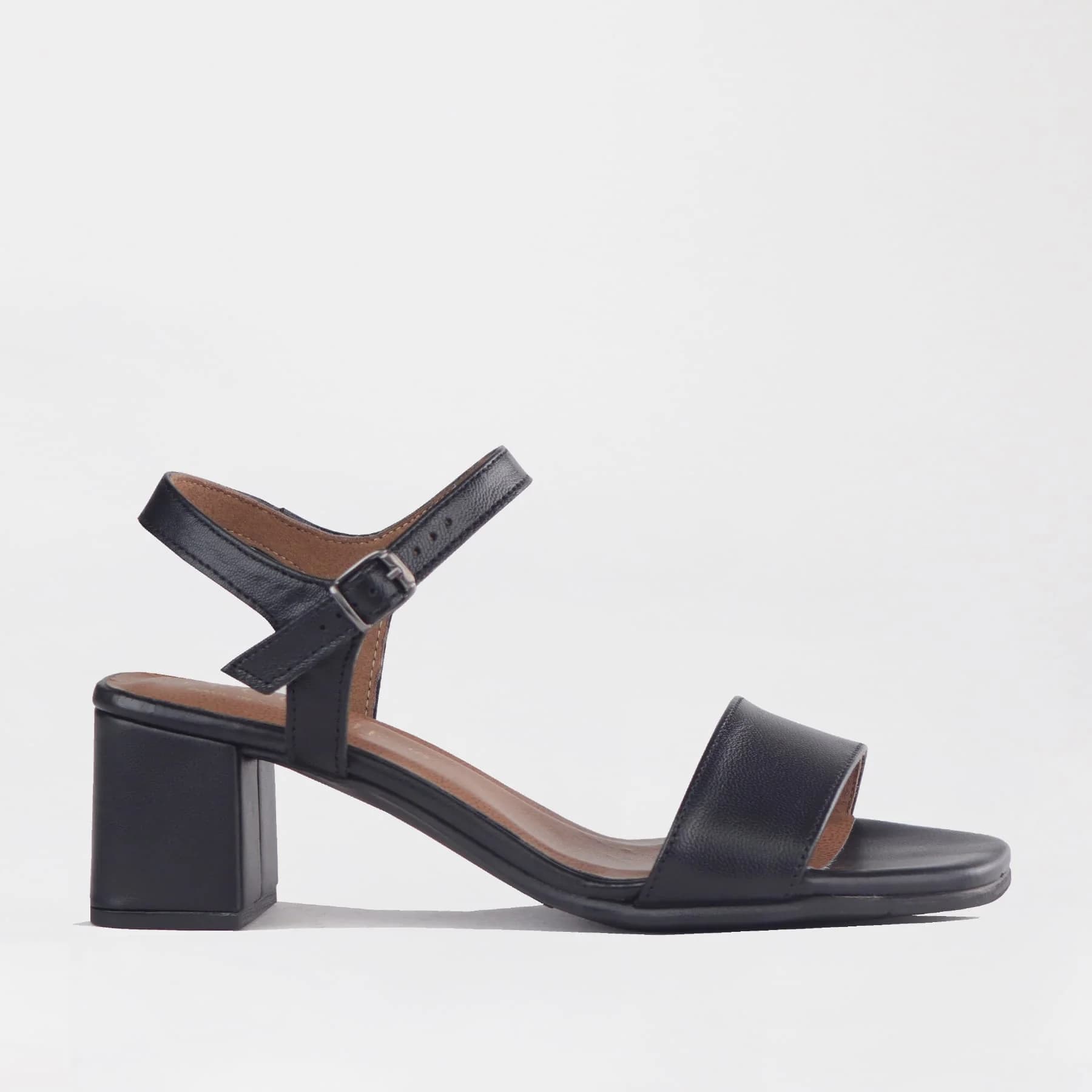 Block Heel Mule Sandal