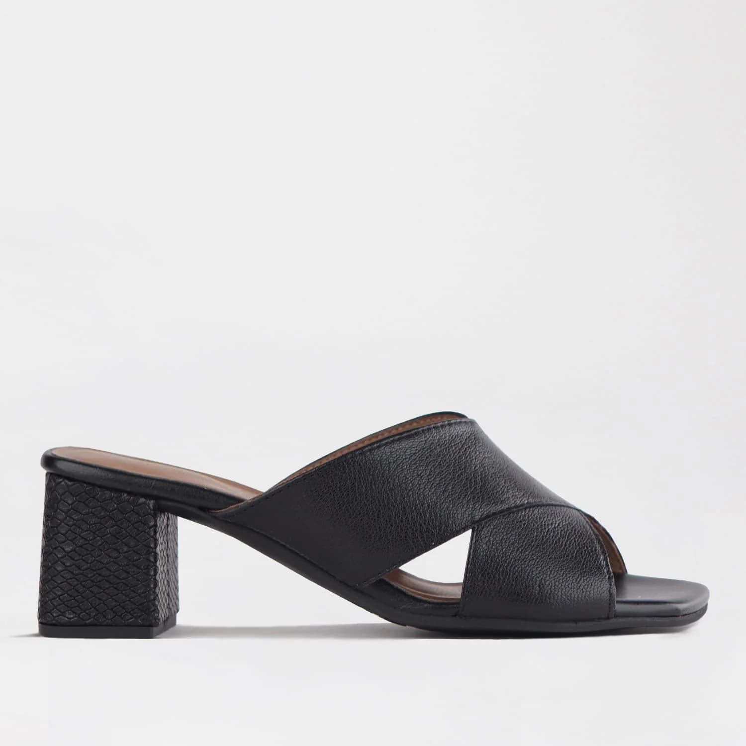 Block Heel Mule Sandal