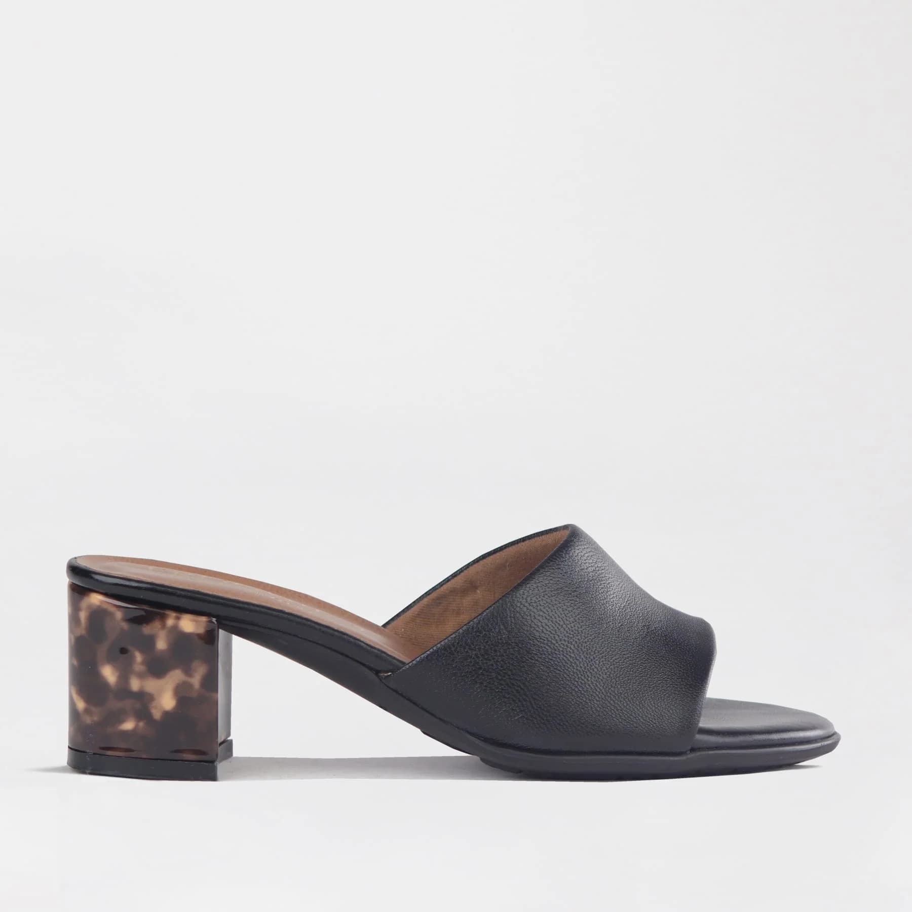 Block Heel Mule Sandal