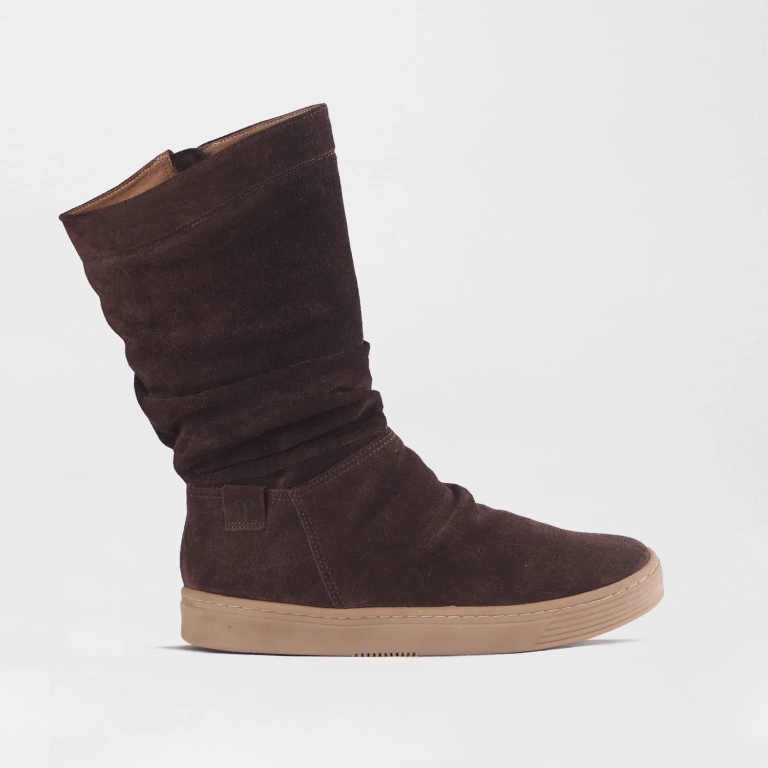 Mid-Calf Ruched Boot