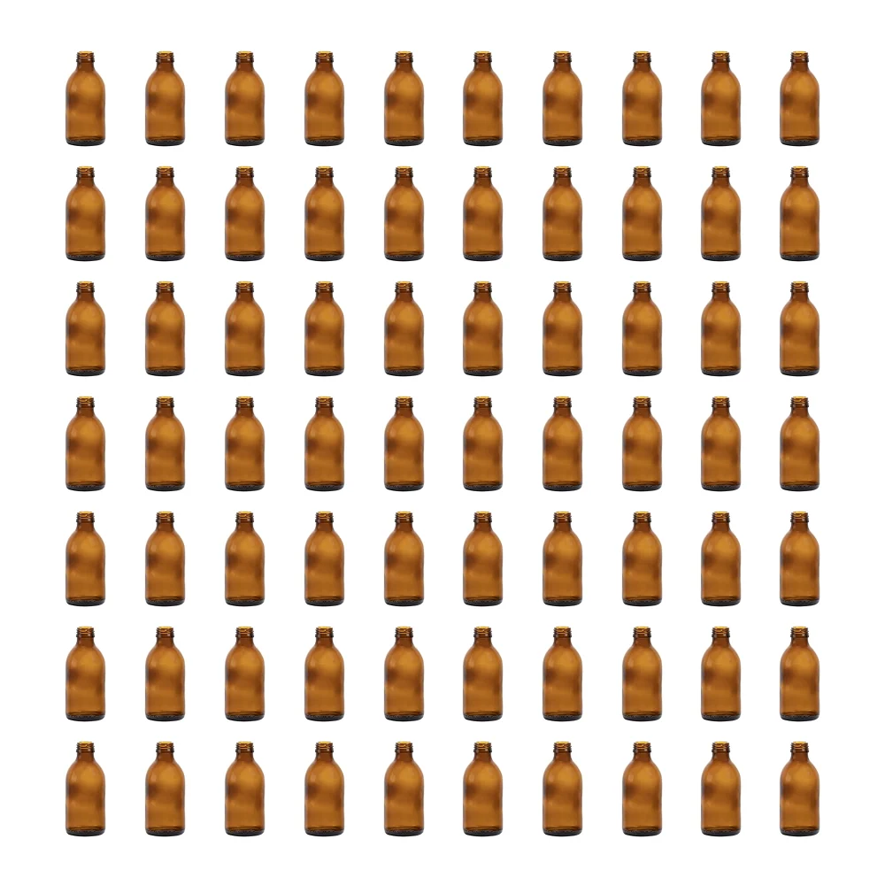 Generic Glass Bottle 200ml Amber without lid (70 Carton Pack)