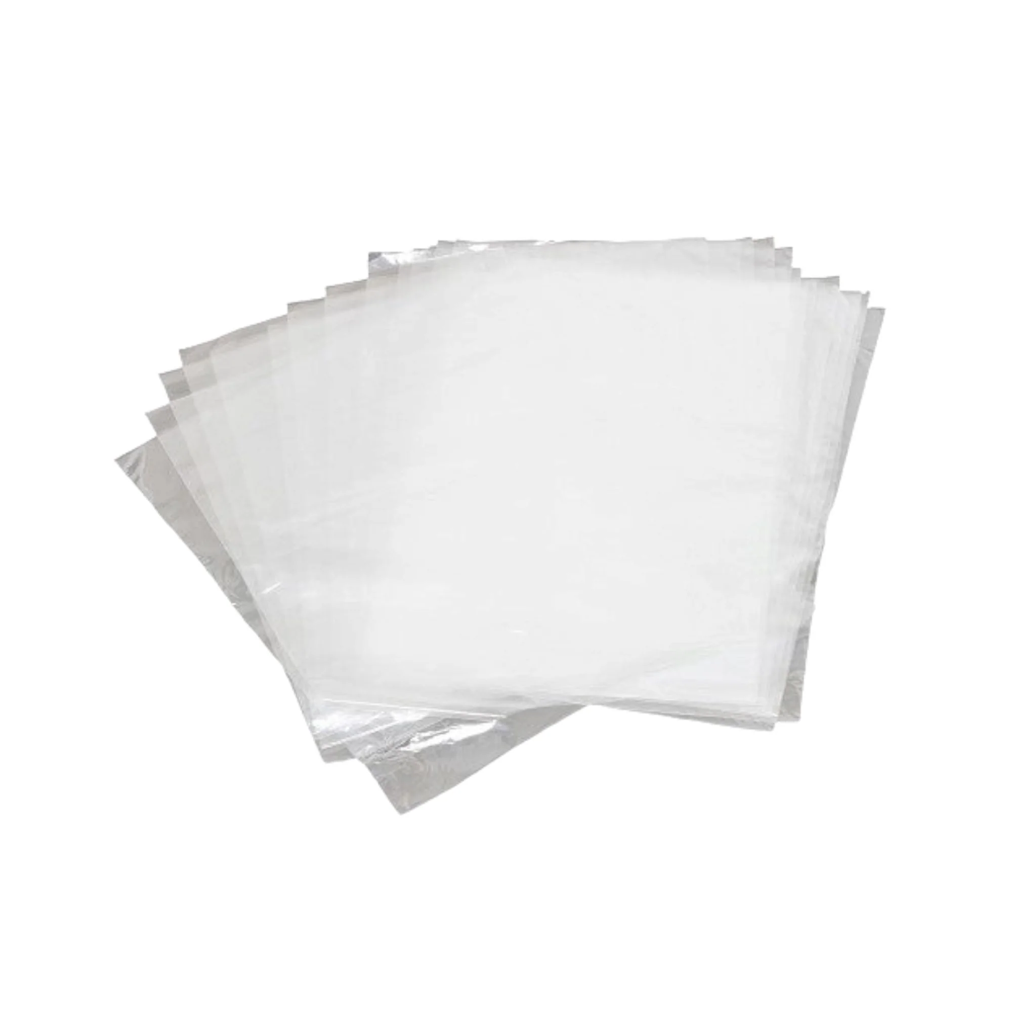 Plastic Bag 360x600mm 75mic 10kg Clear Ice Cubes 100pack