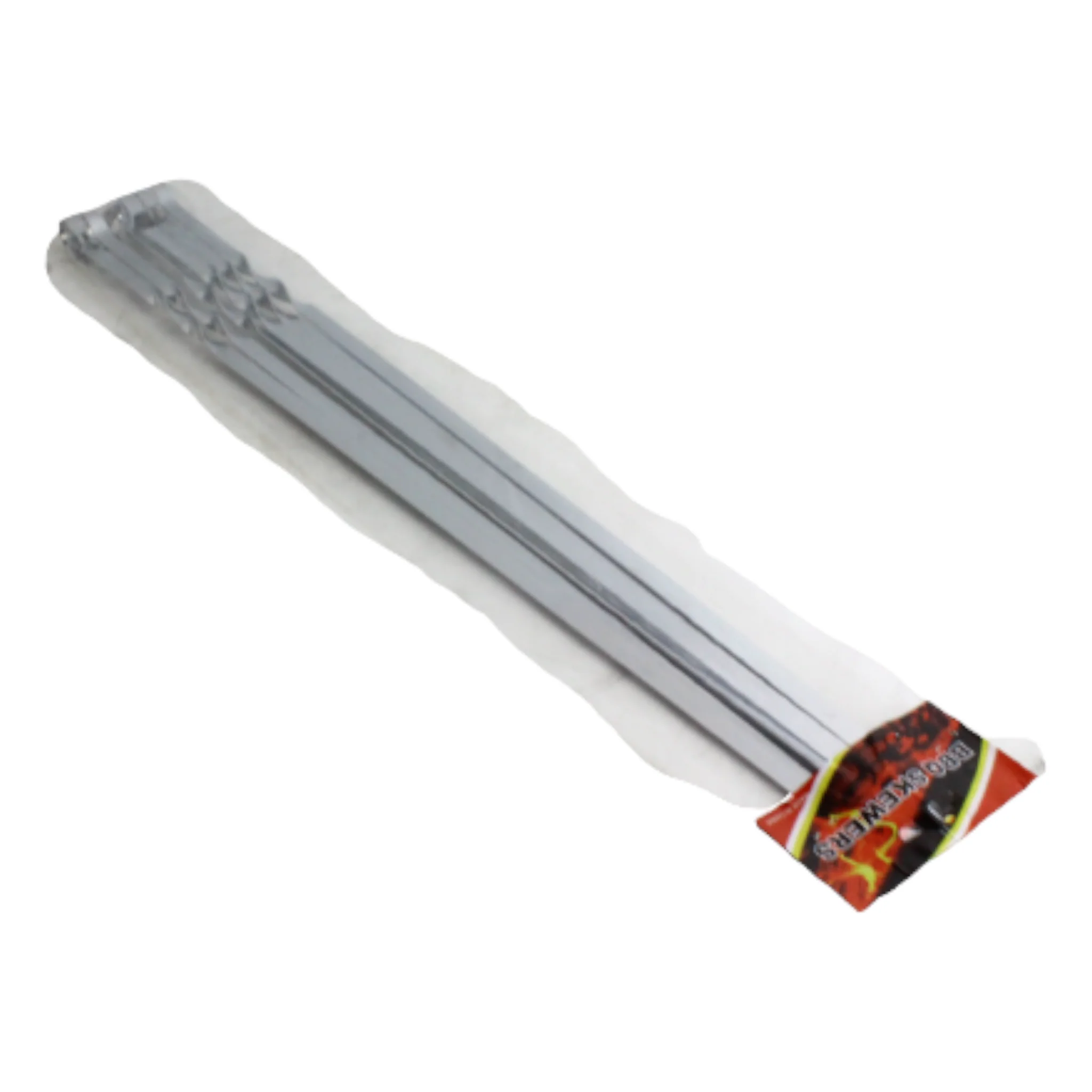 BBQ Braai Grill Skewers 60x1cm Stainless Steel 6pc XK799