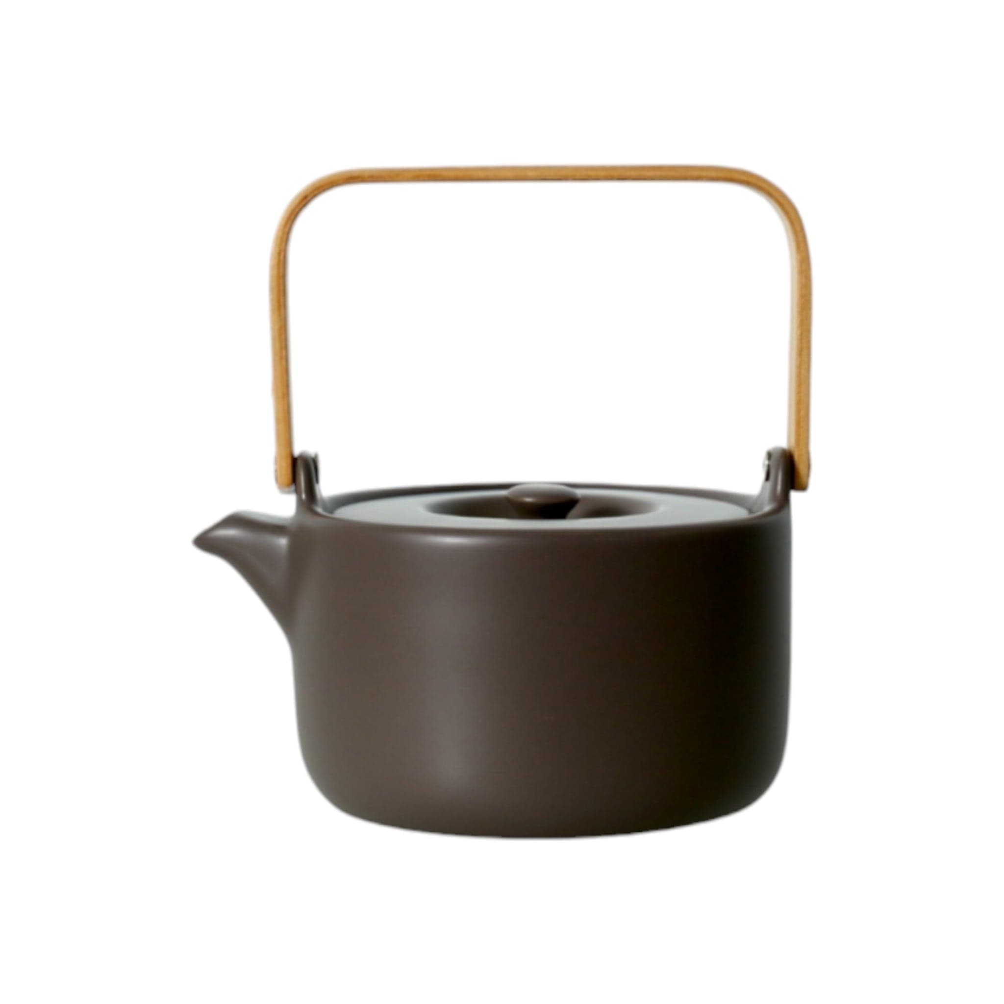 SG Secret de Gourmet Terra Ceramic Teapot with Infuser & Bamboo Handle