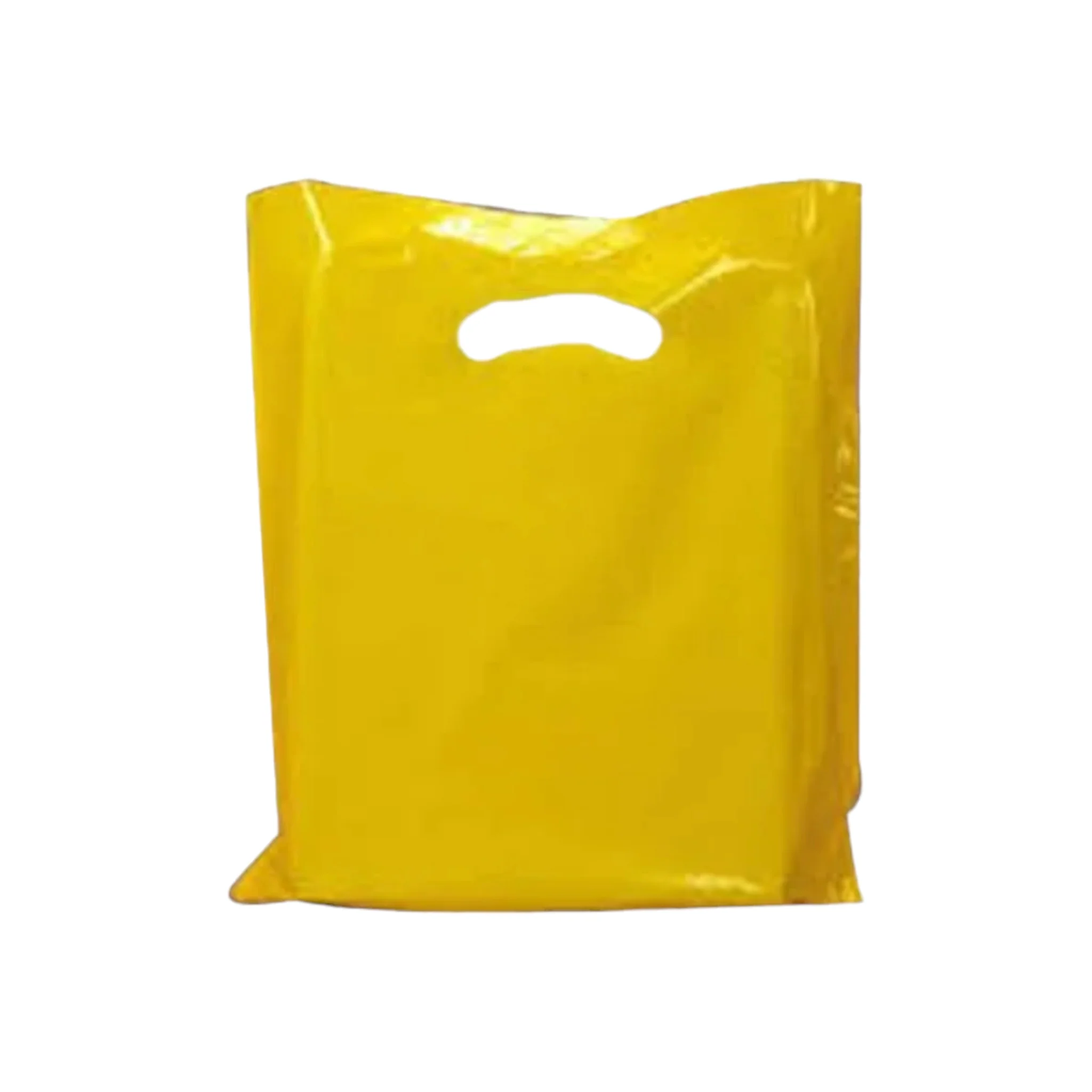 Plastic Boutique Bags 250+100x350mm 75microns 100pack