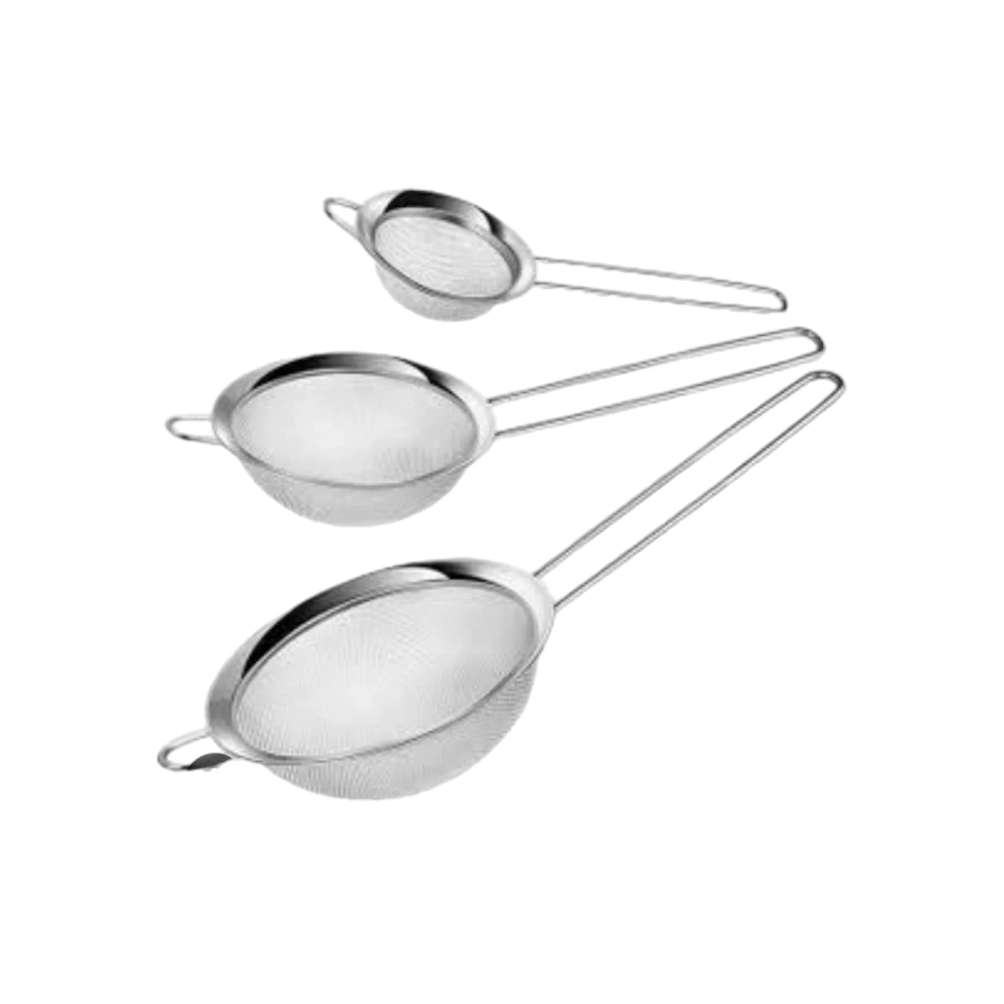 Stainless Steel Tea Strainer 3pc Set