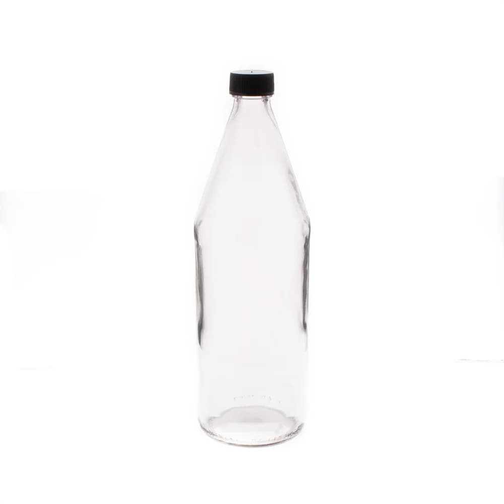 Consol 750ml Glass Kool Bottle with Black Lid - Mineral & Olive Oil