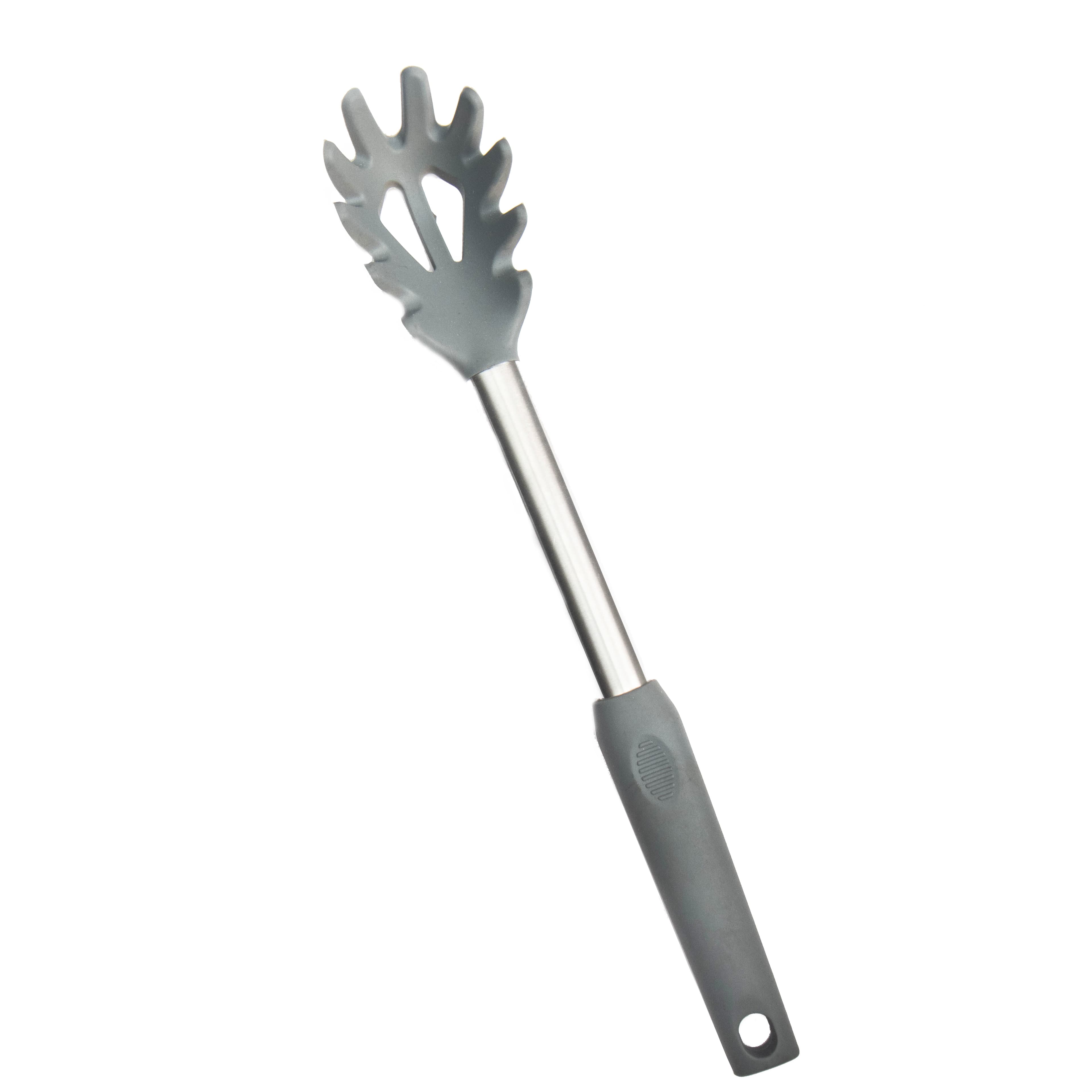 Silicone Serving Lifter Wide Stainless Steel Silica Gel Tableware
