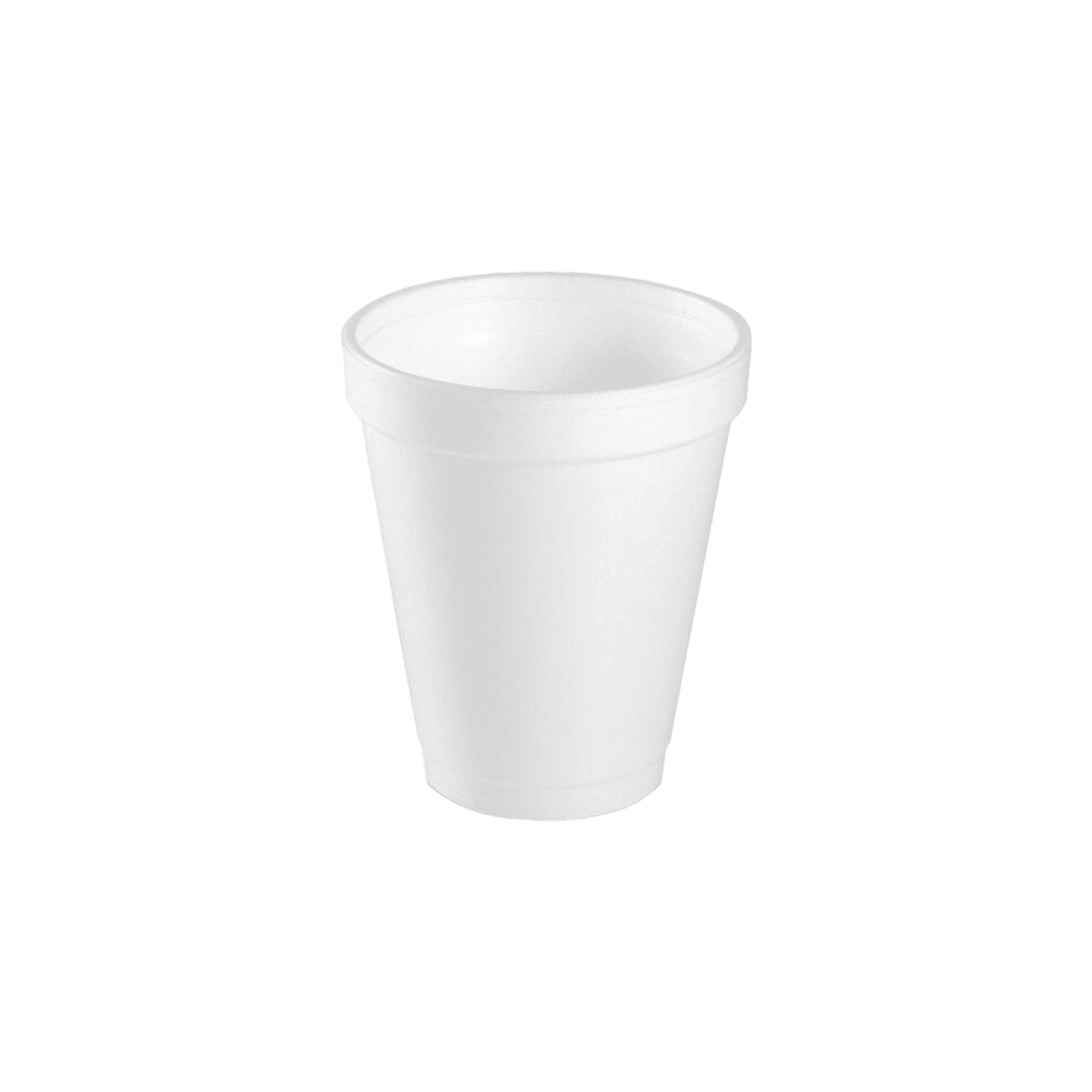 350ml Disposable Foam Cups Polystyrene HC.12 100pack
