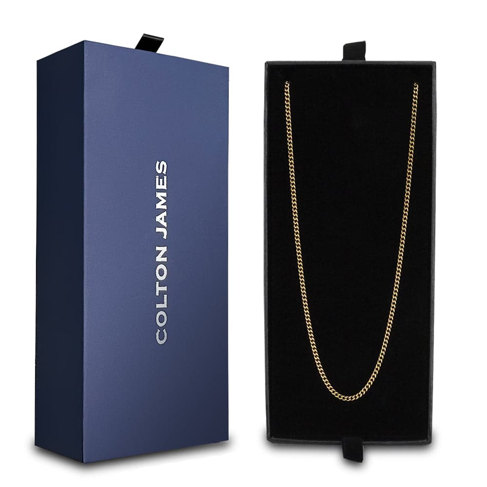 Womens 2mm Cuban Chain