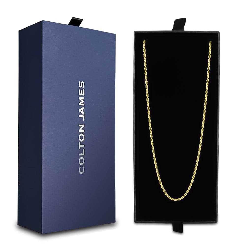 Womens 2mm Rope Chain